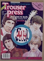 THE WHO - TROUSER PRESS Oct 1982