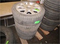 Set Of 4 Marangoni Tires W/ Rwc Rims 225 45r17