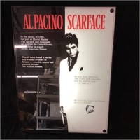 SCARFACE LIGHTED SIGN, AL PACINO