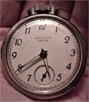 Vintage Clean Westclox Pocket Ben Watch USA