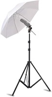 NEW $43 Selens Photo Umbrella Kit 33"/84cm White