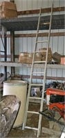 Aluminum 12' ladder - as is - in shop