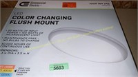 C.E. LED Color Changing Flush Mount
