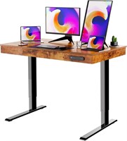 Electric Desk 48x24  Adjustable with Drawer