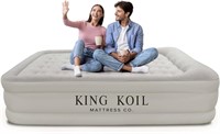 King Koil Luxury Queen Size Air Mattress with Buil