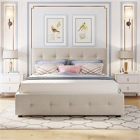 Upholstered Platform- ONLY Footboard and Headboard