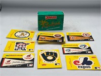 Baseball Sticker Cards & open box The Rookies