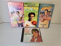 Elvis VHS & CD lot