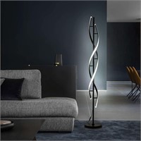 Spiral LED Floor Lamp for Bedroom,Modern Floor Lam