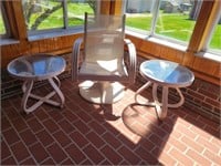 Swivel Chair & Tables