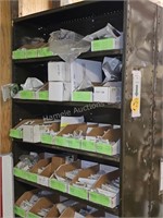 Steel shelves - army green, 8 shelves - 37" W x 1