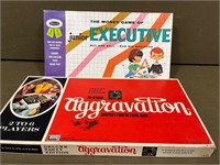 Junior Executive & Aggravation Board Games