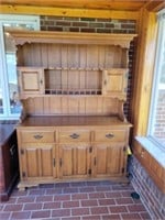 Solid Maple China Cabinet