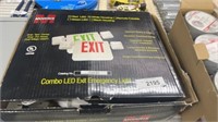 Combo LED Exit Emergency Exit