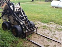 RAMROD #1 taskmaster mini skid loader 23HP 900lb o