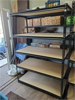 5 Tier Metal Shop Shelf-72t x 48w x 24d