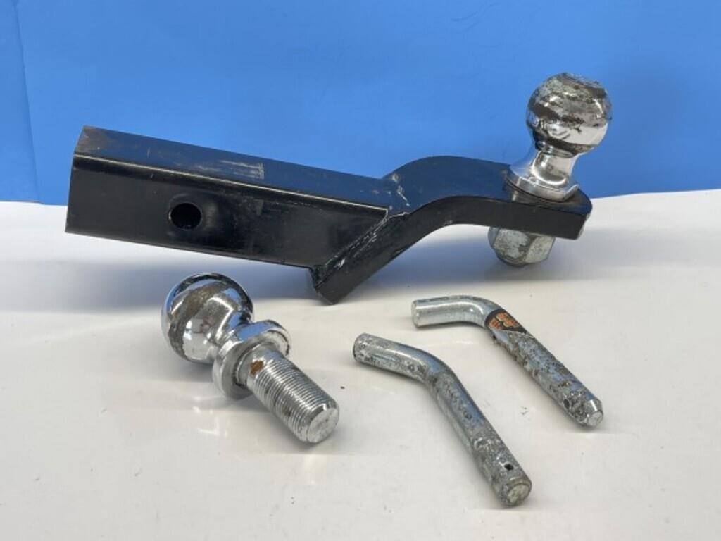 Trailer Hitch with 2x 2 " 6000 lb Balls