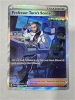 Professor Turos Scenario Pokémon Holo Card