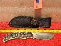 Ozark Trail Knife 7-1/4" L w/ Nylon Sheath