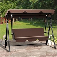 E2063  Dextrus Canopy Swing with Stand - 3-Person
