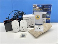Sylvania Smart Bulbs, Thermostat, Cords etc.