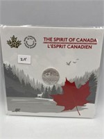 RCM SPIRIT OF CANADA ***SILVER*** $3 COIN SEALED
