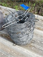 Partial (half ?) Roll of New Barb Wire