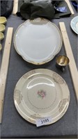 Serving plate and cup