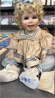 Michelle porcelain doll