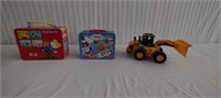 Peanuts & Thomas Train Lunchboxes-Toy Tractor