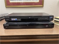 Lot of 2 Samsung DVD Players