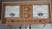 Antique Niehoff alternator tester - in shop