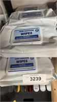 10 packs of hand, sanitizing wipes