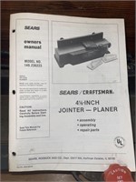 Sears Craftsman Jointer -Planer