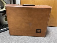 Kodak Slide Projector in Leather Case