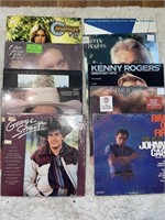 Country Music Vinyl Rocords