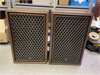 Pair of Vintage Speakers- Sansui SP-50