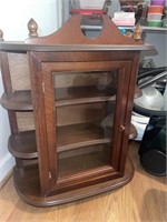 Table Top or wall hanging Curio Cabinet