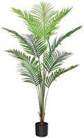 NEW-$80 Artificial Areca Palm Tree 5Feet