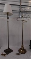 2 Vintage Electric Lamps