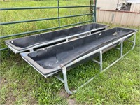 2 Behlen Country 10' Feed Troughs