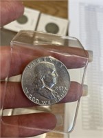 Franklin half dollar 1963