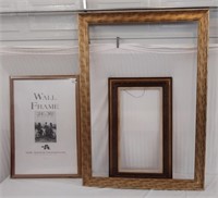 3 Wood Frames 23x38-42x60-24x36