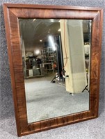 Antique Mahogany Frame Mirror