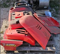 Lawn tractor mower body parts - Ferris, Simplicity