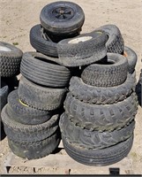 USED tires and rims - full pallet - assorted sizes