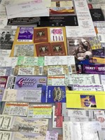 Ticket Stubs, Passes and Programs