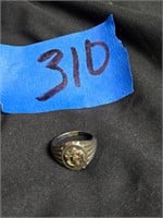 Vintage US Navy Ring Marked Sterling