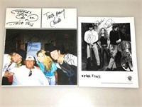 Trick Pony Signed 8x10 Photos & Index Cards