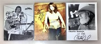 Signed Country Artist Photos